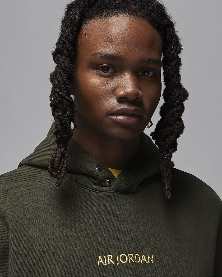 Jordan psg fleece wordmark hoodie hot sale